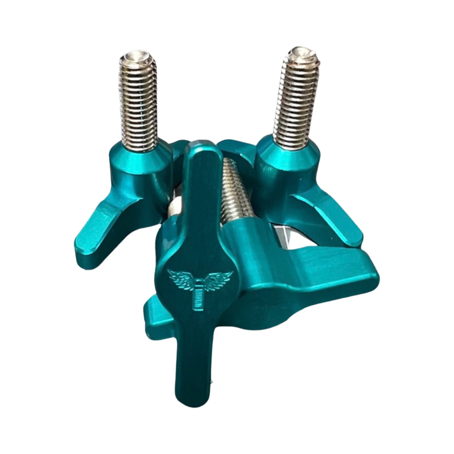 Hydrofoil Wingscrews M8 25mm & 30mm for Cabrinha masts Blue / Green