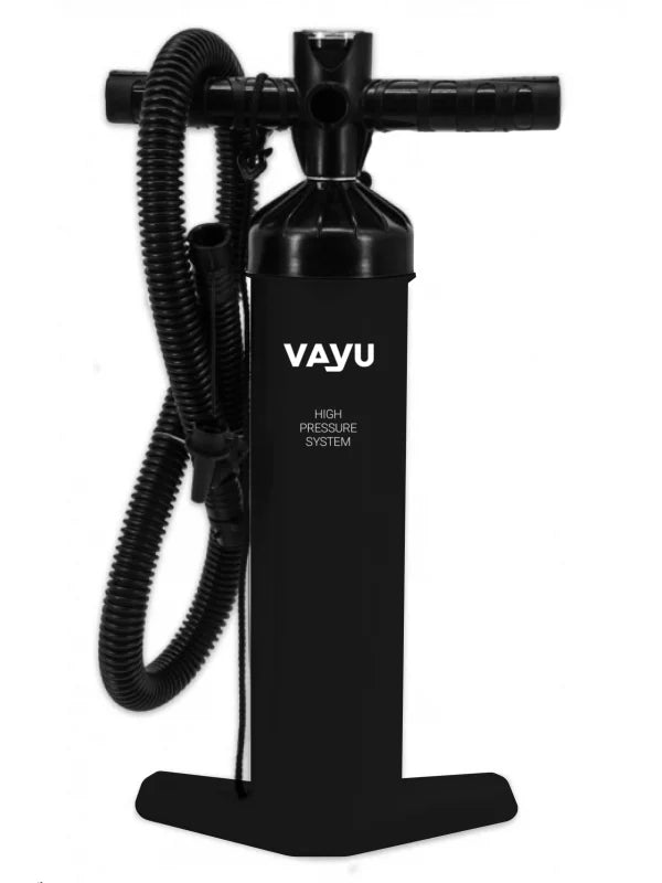 VAYU pump in black to inflate your wing for wing foiling.