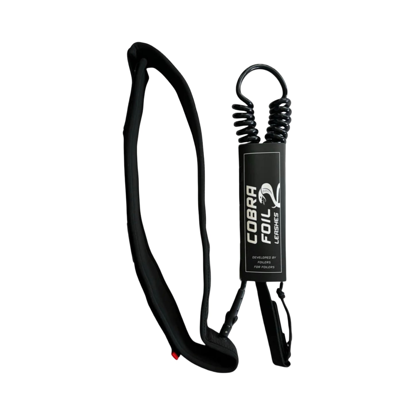 COBRA LEASH 7ft 7MM SUP/Downwind/Foil Drive - Double Coil & Waist Belt